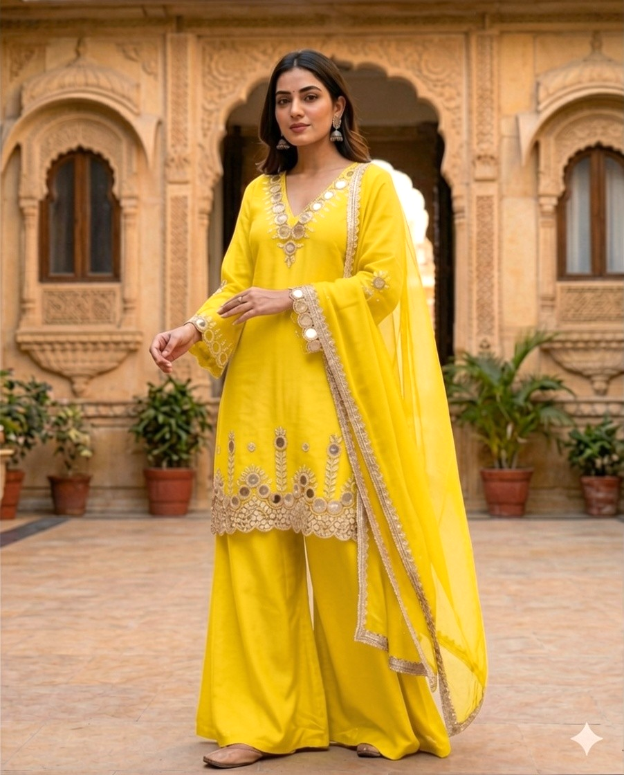 EFFORTLESS ELEGANCE IN KOTA DORIA SUIT SET